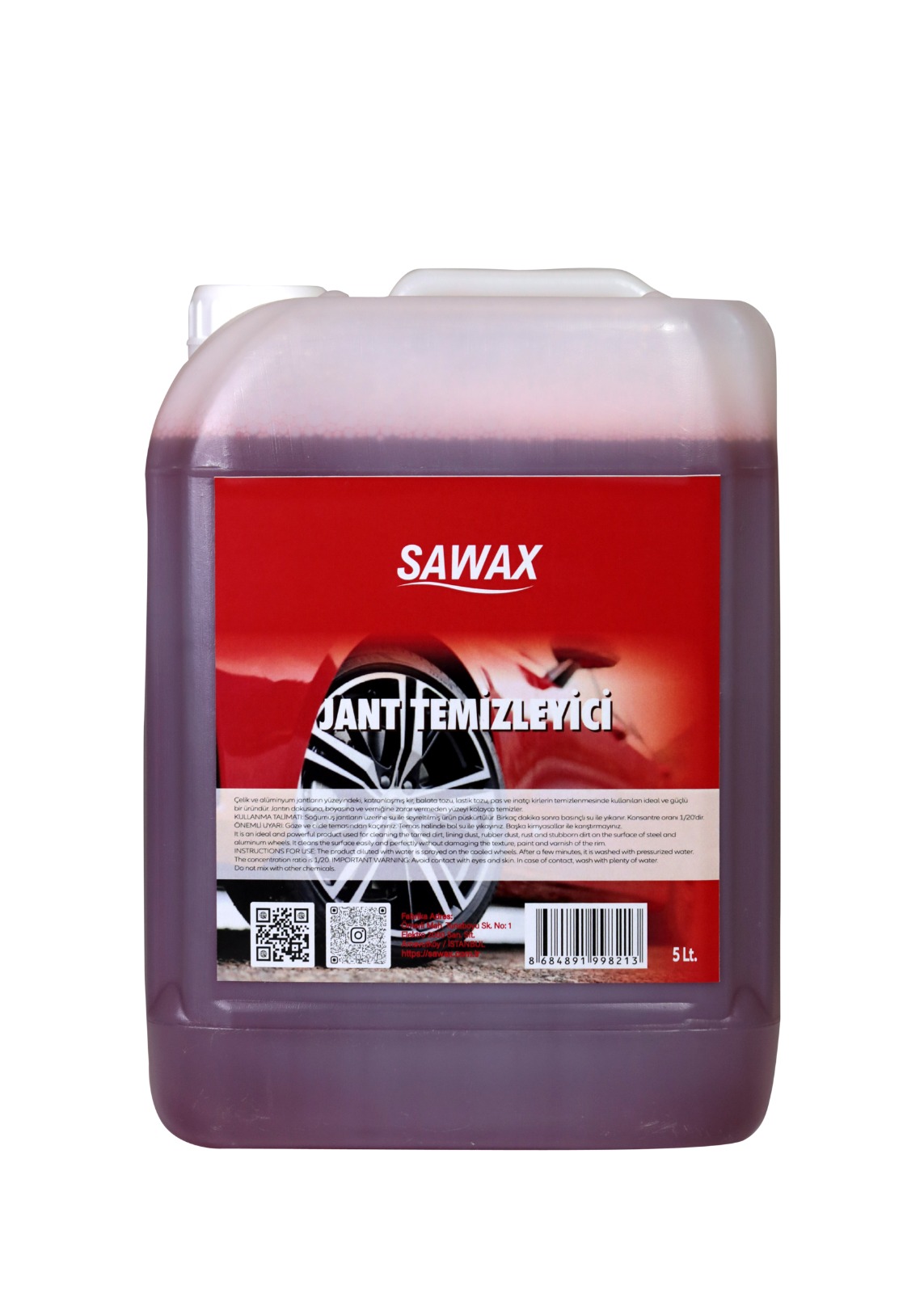 Jant Temizleyici 5 LT